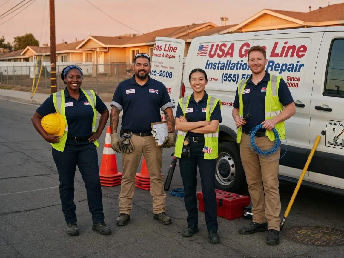Gas Line Installation company in Ridgway, IL